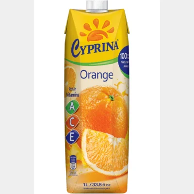 Cyprina Orange Juice 1Ltr