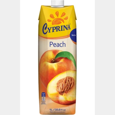 Cyprina Peach Juice 1Ltr