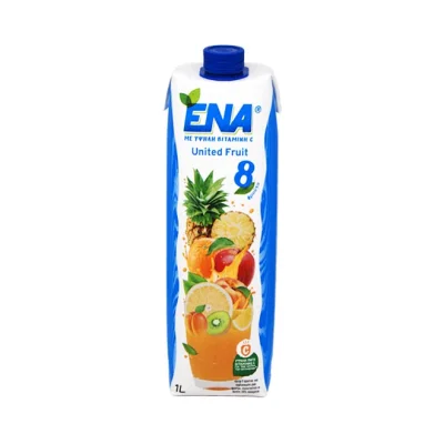 ENA United Fruit nectar 8 FRUITS 1L