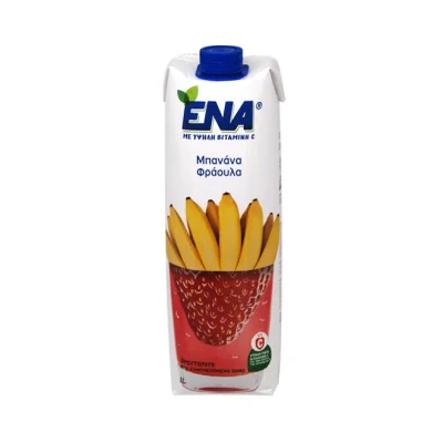 ENA juice BANANA & STRAWBERRY 1L
