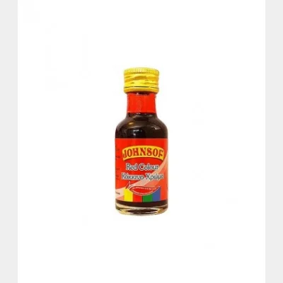 JOHNSOF ΧΡΩΜΑ ΖΑΧΑΡΟΠΛΑΣΤΙΚΗΣ ΚΟΚΚΙΝΟ 28ml