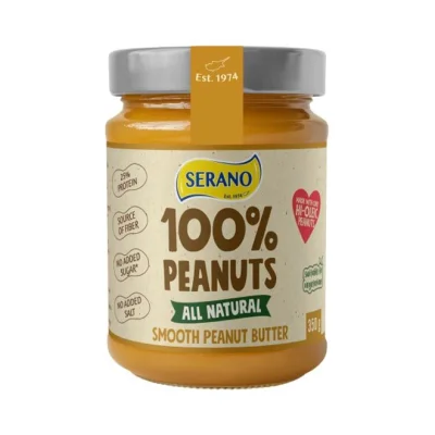 peanut butter SERANO smooth 340g