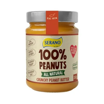 peanut butter SERANO crunchy 340g