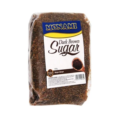 sugar dark brown MONAMI 500g