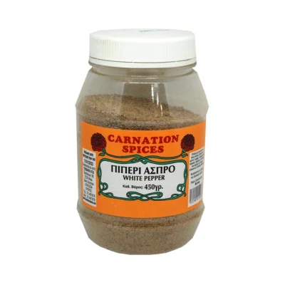 CARNATION SPICES pepper white 450g