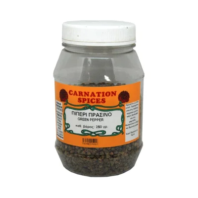 CARNATION SPICES pepper green whole 250g