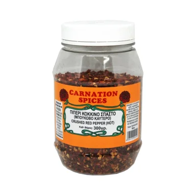 CARNATION SPICES pepper red crushed hot 300g