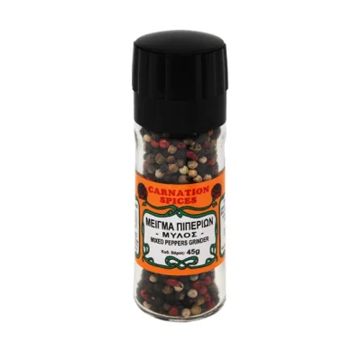 CARNATION SPICES grinder mixed peppers 45g