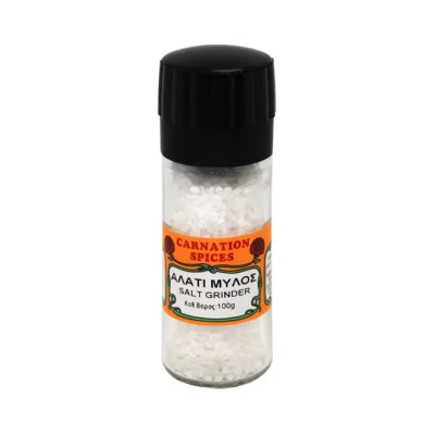 CARNATION SPICES grinder salt 100g