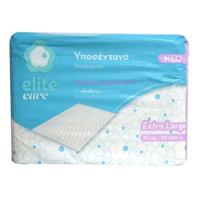 ELITE care disposable underpads extra large (90cmx180cm) 13pcs