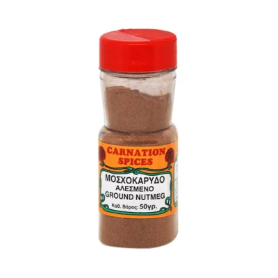 CARNATION SPICES jar ground nutmeg 50g