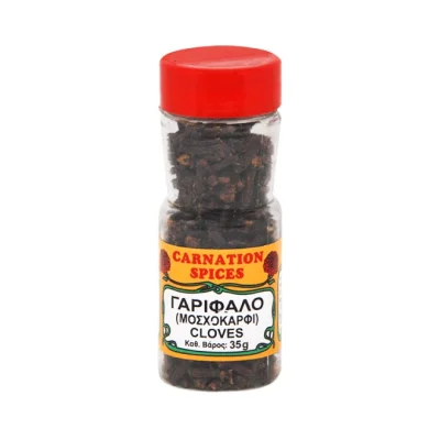 CARNATION SPICES jar cloves whole 35g