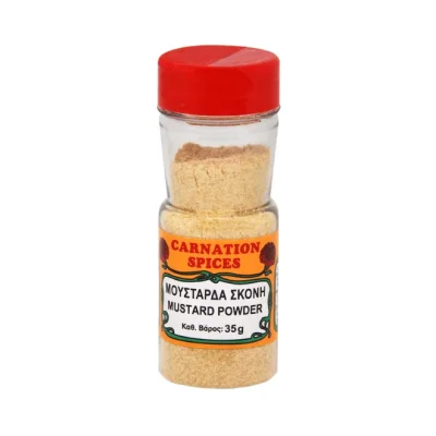 CARNATIONS SPICES jar mustard powder 35gr