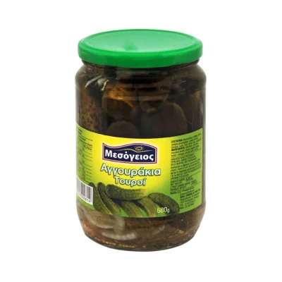 MESOGIOS pickled gherkins 680g
