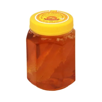 honey - ALONA blossom honey with honeycomb 1kg