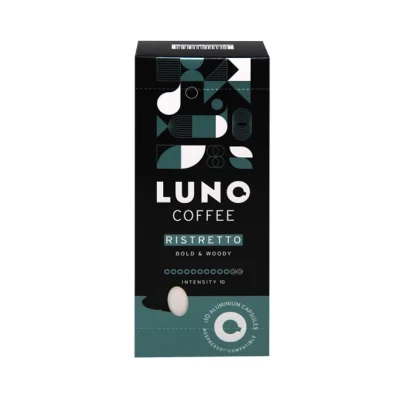 LUNO COFFEE Ristretto 55g - (10 caps - intensity 10)