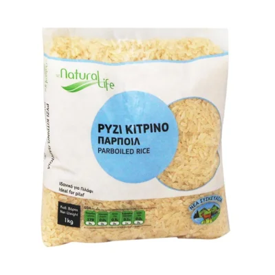 NATURAL LIFE parboiled rice yellow 1kg