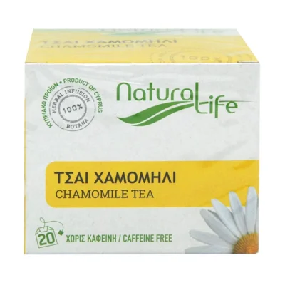 tea NATURAL LIFE (20pcs) 20g - Chamomile (100% natural herbs caffeine free)