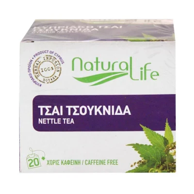 tea NATURAL LIFE (20pcs) 26g - Nettle (100% natural herbs caffeine free)