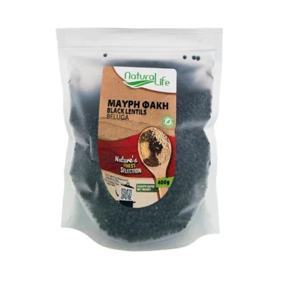 NATURAL LIFE Black Lentils 400g