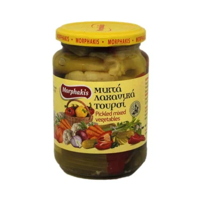MORPHAKIS pickled mixed vegetables 350g