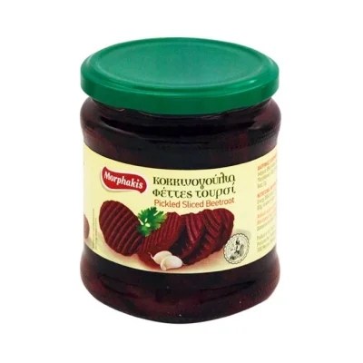 MORPHAKIS pickled sliced beetroot 350g