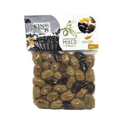 KING OF OLIVES mix olives vacuum 200g