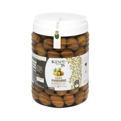 KING OF OLIVES Halkidiki olives 1300g