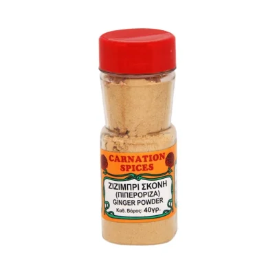 CARNATION SPICES jar ginger powder 40g