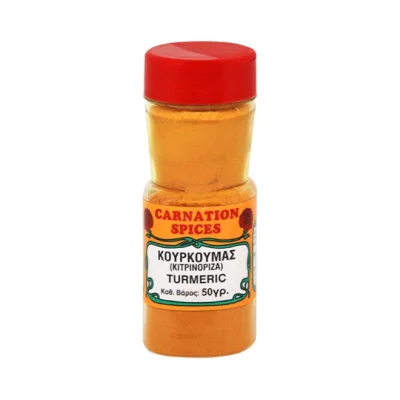 CARNATIONS SPICES jar turmeric 50g