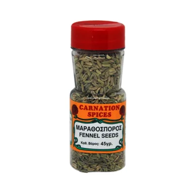 CARNATION SPICES jar fennel seeds 45g