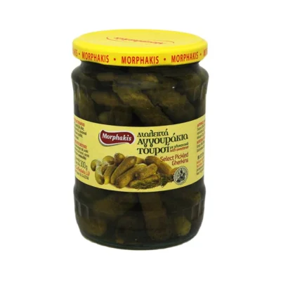 MORPHAKIS pickled gherkins 550g