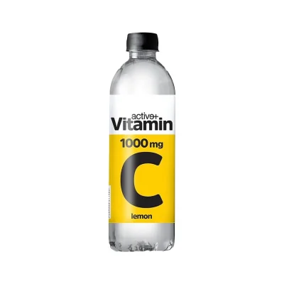 Uje mineral me lemon Vit.C Active9+ 0.5L