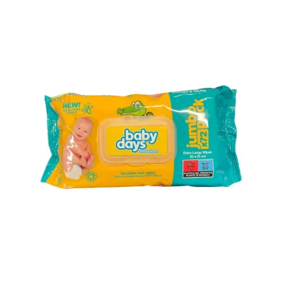 Baby days wipes 72pcs