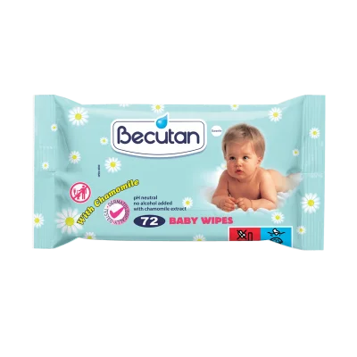 Becutan palloma të lagështa 64pcs