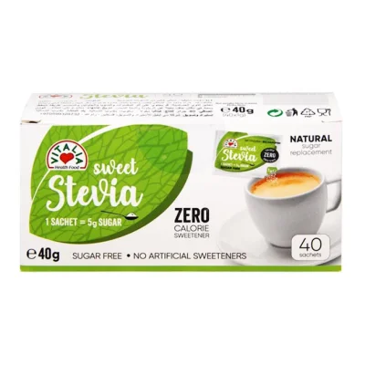 sweetener VITALIA 40 sachets stevia 40g