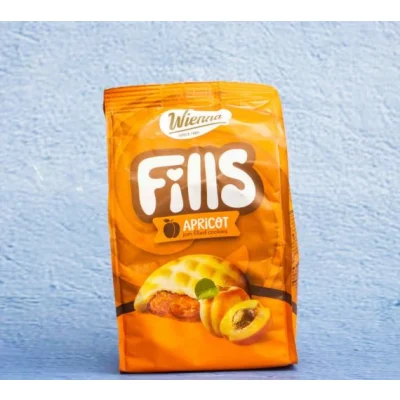 Wienna Fills Cookies Apricot 15X123G