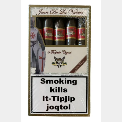 Jean De La Valette - Torpedo Cigars x 5 pack (Amco)