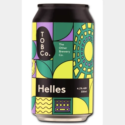 TOBCo - Helles, Pale Lager 4.2% 33cl x 1 Can