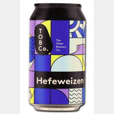 TOBCo - Hefeweizen, Wheat Beer 5.1% 33cl x 1 Can