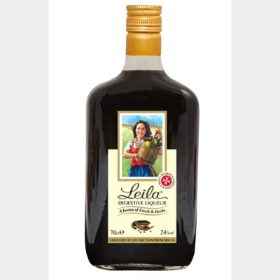 Leila Digestive Carob Liqueur 70cl