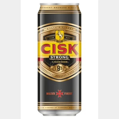 Cisk Strong 9% 50cl x 1 Can