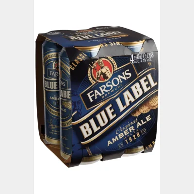 Farsons Blue Label 44cl x 1 can