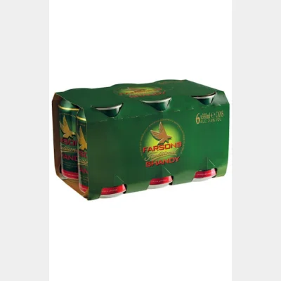 Farsons Shandy 33cl x 6 pack