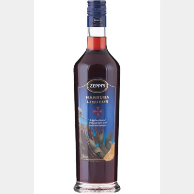 Zeppi's Harruba Liqueur 70cl + Gift Box