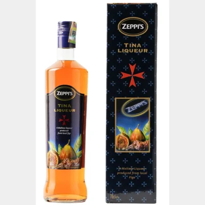 Zeppi's Tina Liqueur 70cl + Gift Box