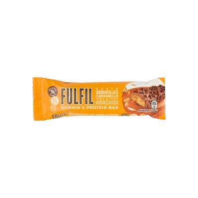 Fulfil Vitamin Bar 55gr Peanuts & Caramel