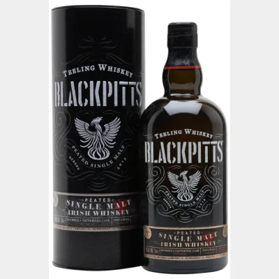 Teeling Blackpitts Peated Whisky + GB 46% 70cl