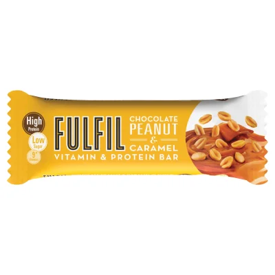 Fulfil Vitamin & Protein Bar Chocolate Peanut & Caramel 40g