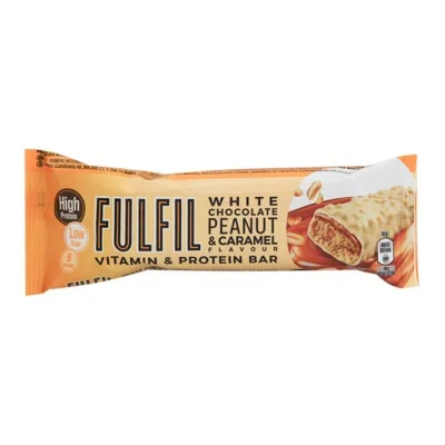 FULFIL bar Protein & Vitamin 55g - White Chocolate Peanut & Caramel